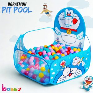 Doraemon Pit Pool Playhouse for Kids (0–6 Years) – Foldable Ball House